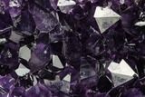 Dark Purple, Amethyst Crystal Cluster - Uruguay #123803-2